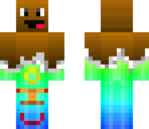 rainbow chocolate man