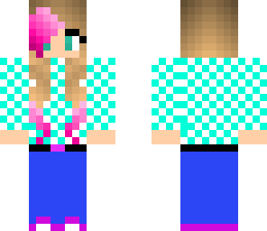 pink hair girl fixed