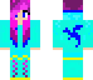 blue girl