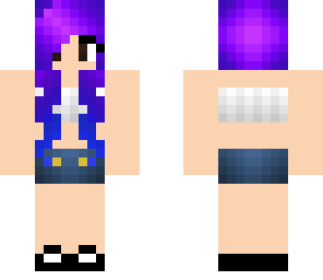 purple hair