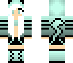 blue pika girl