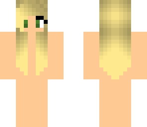 blonde straight hair template