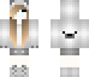 pail polar bear girl