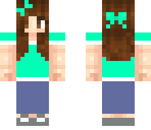 aqua outfit