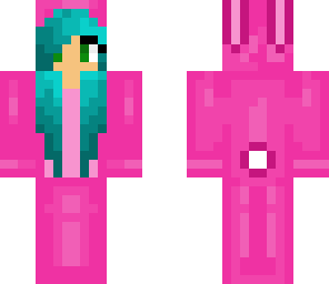pink bunny girl