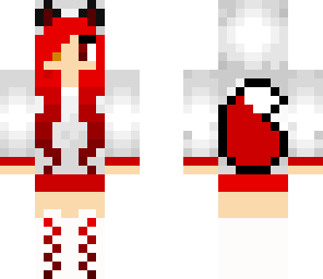 edited fire wolf girl