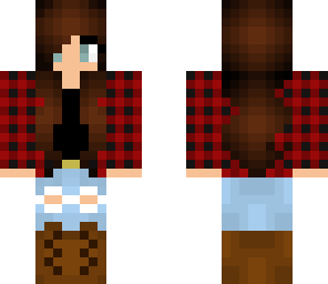 red plaid
