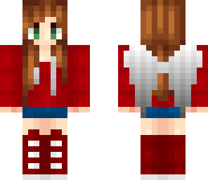 modern angel girl