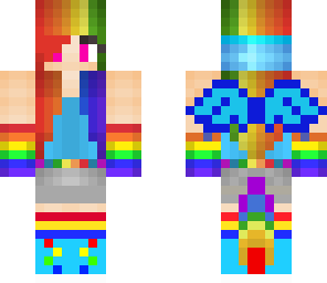 rainbow dash girl