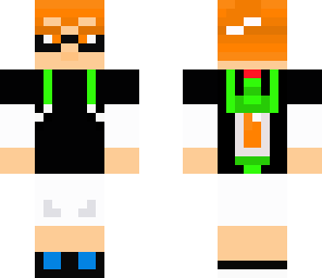 splatoon inkling boy orange variant