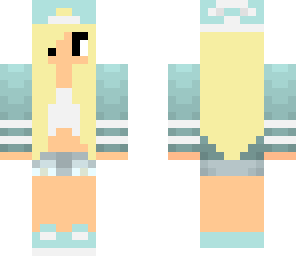 blond tomboy
