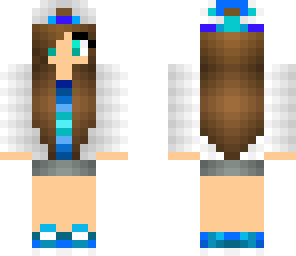 blue and green tomboy