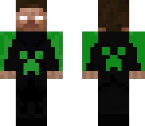 swimming herobrine