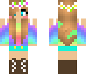 rainbow girl