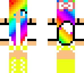rainbow girl