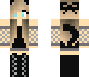 edited cat girl