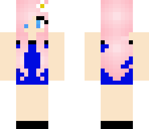 blue girl