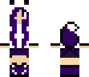 purple fox girl