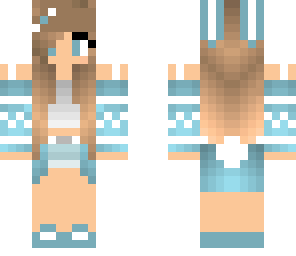 blue bunny girl