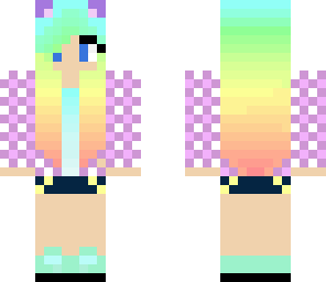 rainbow girl