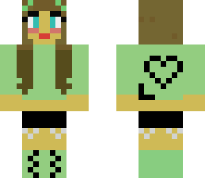 green cat