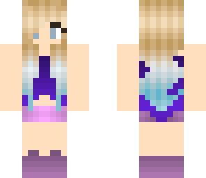 pink and purple girl