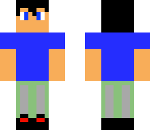 blue shirt