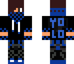 yolo guy blue