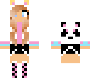 panda girl one sie