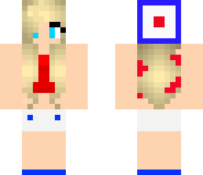 red whit and blue