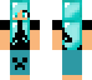 diamond creeper girl