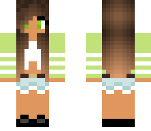 tan girl light lime sweater edit