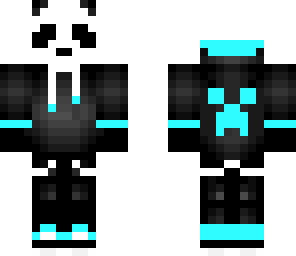 blue gamer panda