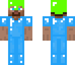 steve with emerald and diamond armor