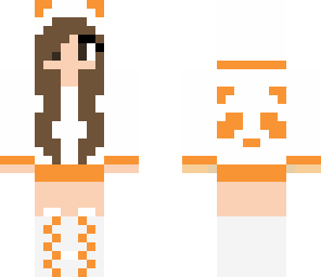 orange panda girl