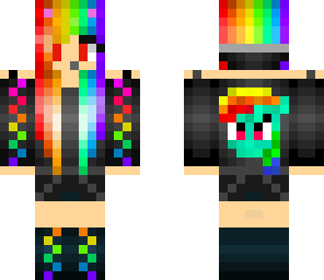 rainbow dash girl