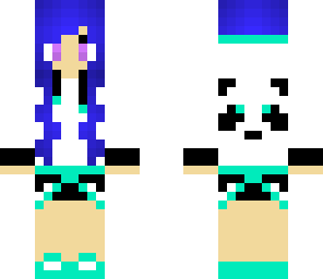 blue panda