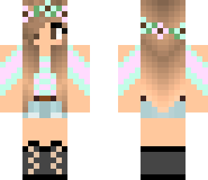 pinky blue girl