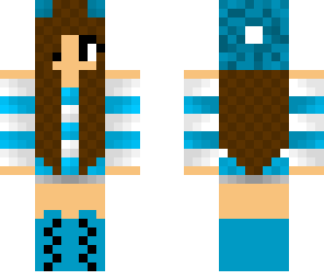 blue girly girl