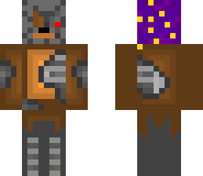 cyborg bear with hood