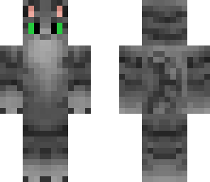 gray cat green eyes