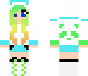 edited panda girl