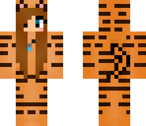 tiger girl skin