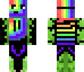 rainbow enderman
