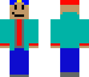blue hat