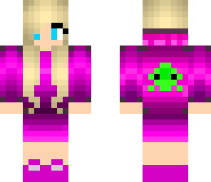 purple gamer girl