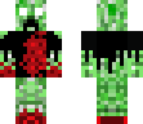 evil gory herobrine creeper