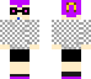 purple splatoon boy