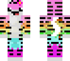 fixed rainbow tiger girl