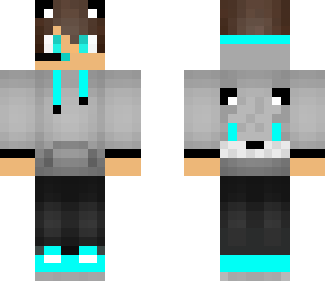 blue wolf boy